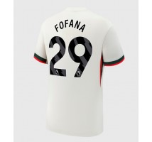 Chelsea Wesley Fofana #29 Koszulka Wyjazdowa 2025-26 Krótki Rękaw